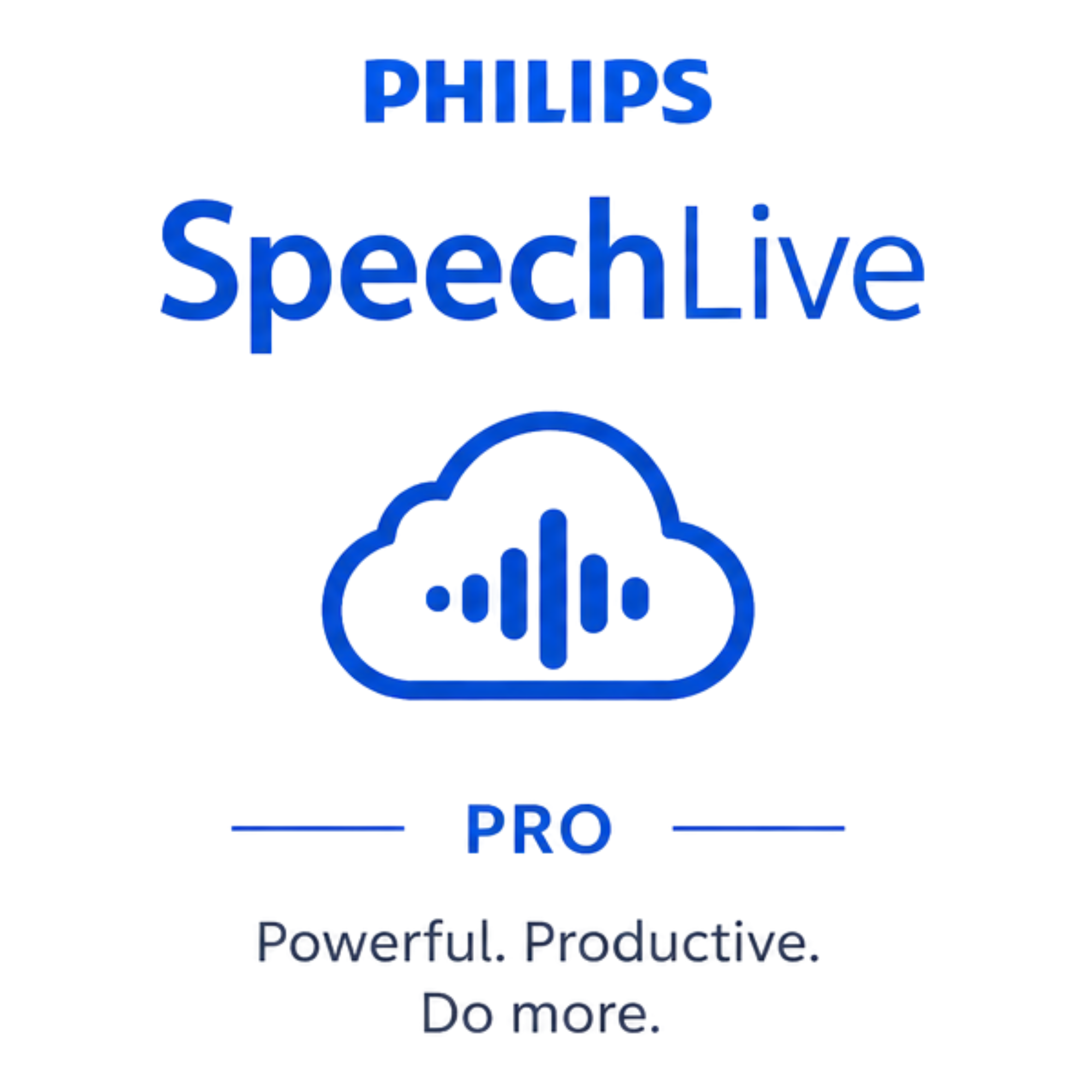 SpeechLive Pro cloud dictation and transcription plan with optional speech recognition